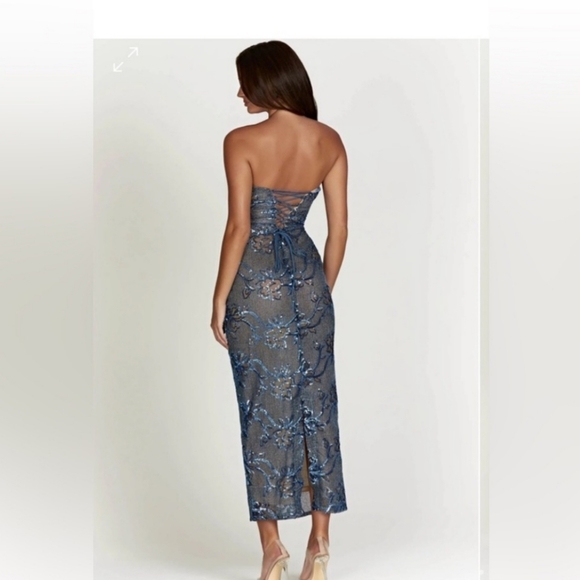 Meshki Harriet Sequin Maxi Dress XS - Picture 3 of 6